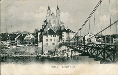 Aarburg, Kettenbrücke
