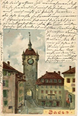 Baden, Stadtturm, K. Duggault