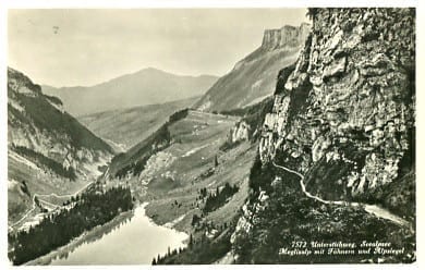 Unterstichweg, Seealpsee, Meglisalp und Alpsiegel