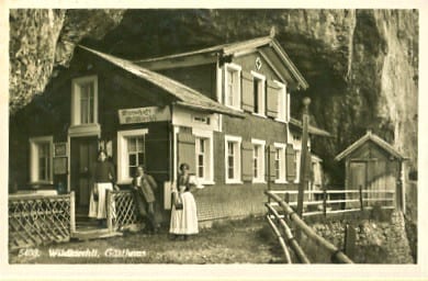 Wildkirchlein, Gasthaus, belebt