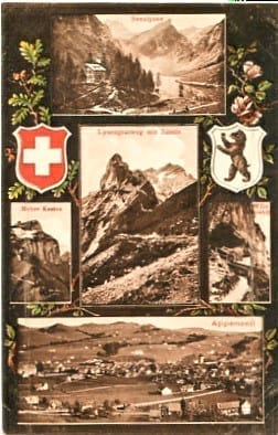 Appenzellerland, Lisengrat, Appenzell, Seealpsee