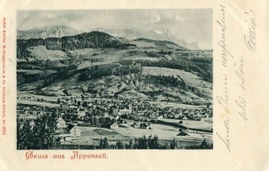 Appenzell, Gruss aus Appenzell