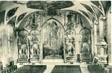 Appenzell, Inneres der Kirche