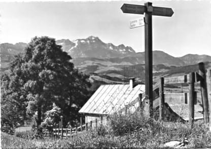 Teufen, Moosbänkli mit Säntis