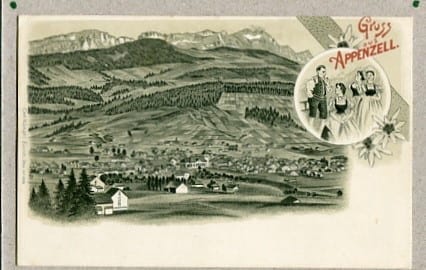 Appenzell, Lithokarte