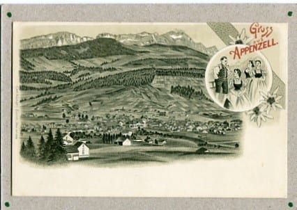 Appenzell, Lithokarte