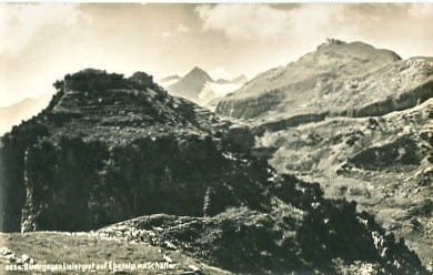 Lisengrat auf Ebenalp mit Schäfler