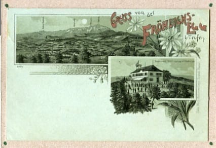 Teufen, Fröhlichsegg, Lithokarte