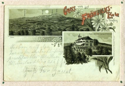 Teufen, Fröhlichsegg, Lithokarte