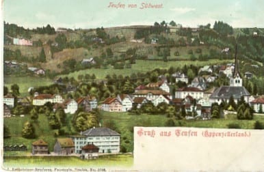 Teufen, Teufen von Südwest