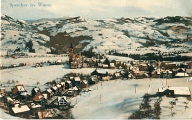 Speicher, im Winter
