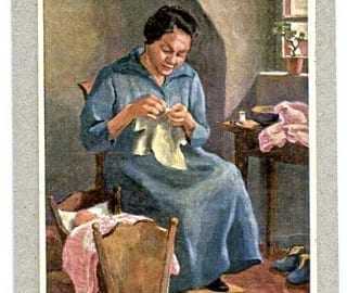 Bundesfeierkarte Nr.44, gelaufen, Kat. 8.-