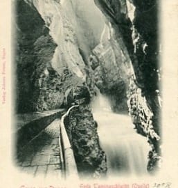 Bad Ragaz, Ende Taminaschlucht