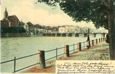 Basel, oberer Rheinweg