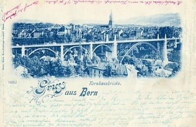 Bern, Gruss aus Bern, Kornhausbrücke