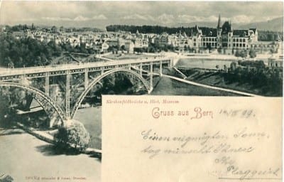Bern, Kirchenfeldbrücke u. Hist. Museum