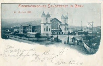 Bern, Eidg. Sängerfest 1899