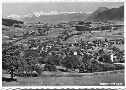 Wattenwil und Alpen