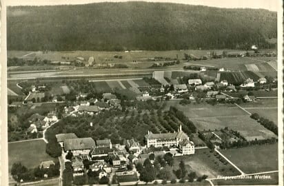 Worben b. Lyss, Fliegeraufnahme