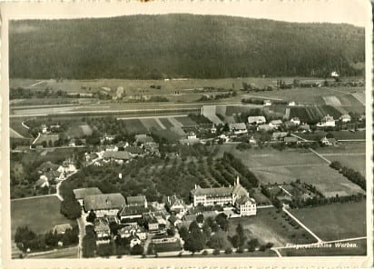 Worben b. Lyss, Fliegeraufnahme