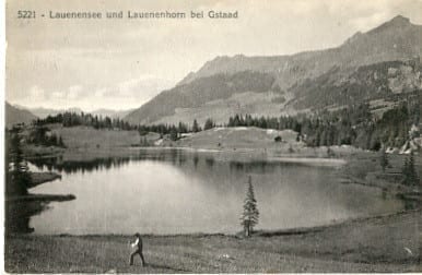 Lauenensee und Lauenenhorn bei Gstaad
