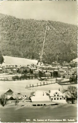St.Imier, Funiculaire Mt.Soleil, Cafe du Pont