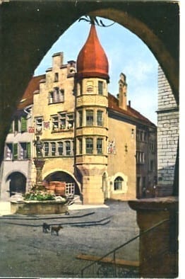 Biel, im Ring, Kant.-bern. Musikfest in Biel 1922