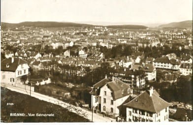 Biel, vue generale
