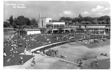 Biel, La Plage, Strandbad