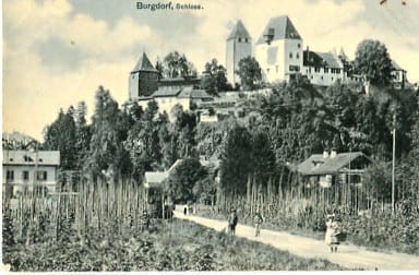 Burgdorf, Schloss, belebt