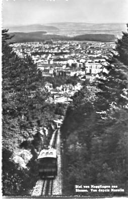 Biel, von Magglingen aus