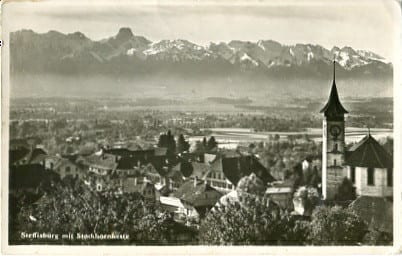 Steffisburg, mit Stockhornkette
