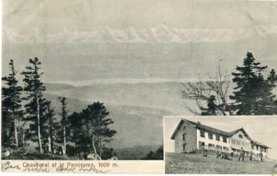 Nods, Hotel de Chasseral et le Panorama