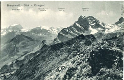 Braunwald, Blick v. Kniegrat