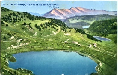 Lac de Bretaye, lac Noir et lac des Chavonnes
