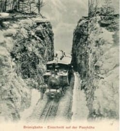 Brünigbahn, Passhöhe