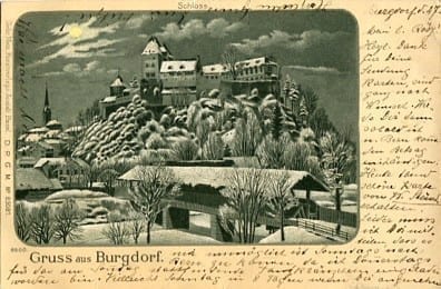 Burgdorf, Gruss aus Burgdorf, Monscheinlitho