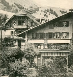 Chateau d'Oex, Chalet des Hirondelles, English Library