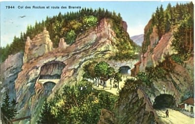 Col des Roches et route des Brenets