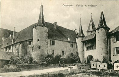 Colombier, Entree du Chateau