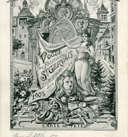 Genf, Carte de Fete, St.Gervais