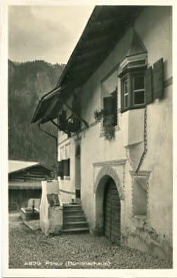 Filisur, Bündnerhaus