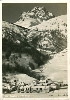 Madulein, mit Piz Kesch