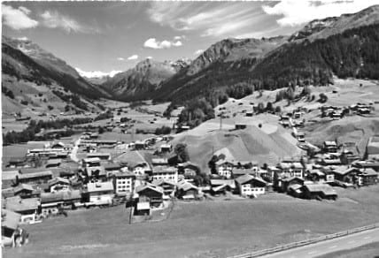 Klosters, Selfranga mit Silvretta