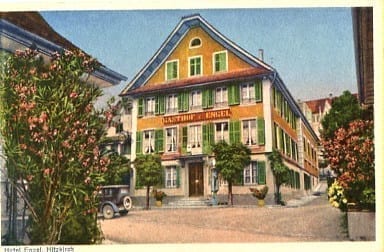 Hitzkirch, Hotel Engel, Oldtimer