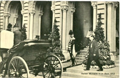 Kaiser Wilhelm II in Bern 1912