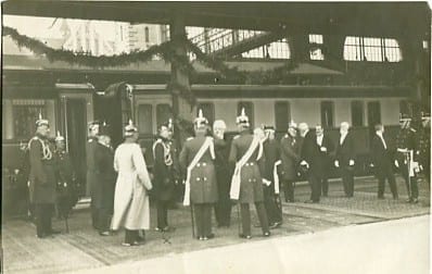 Kaiser Wilhelm II in Zürich 3. September 1912