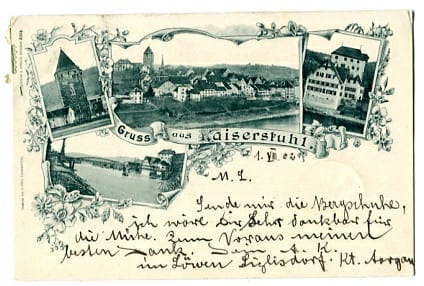 Kaiserstuhl, Mehrbildkarte