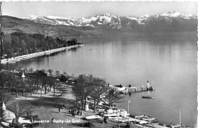 Lausanne-Ouchy, le Quai