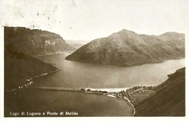 Melide, Lago di Lugano e Ponte di Melide